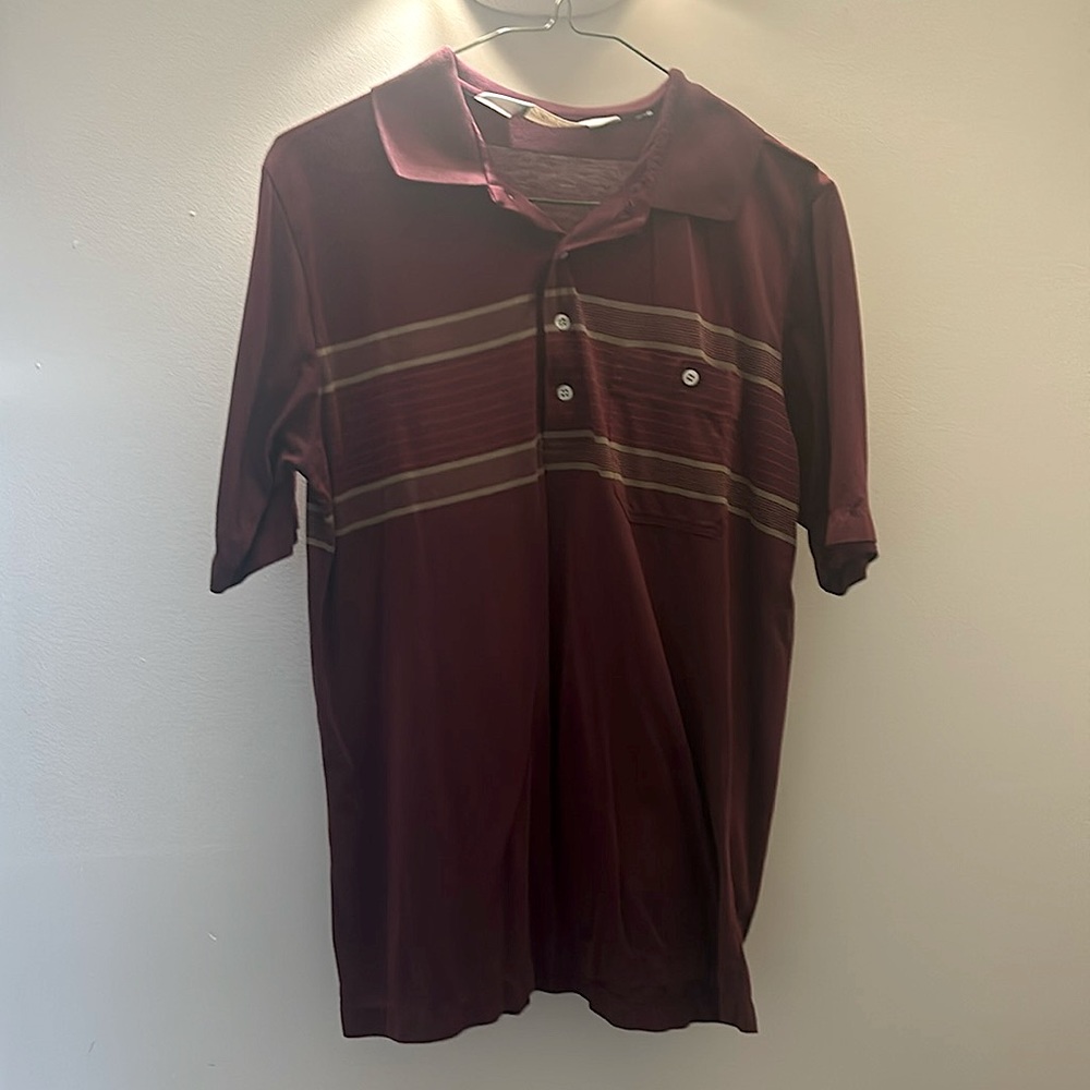 Vintage Arnold Palmer short-sleeve button down active shirt